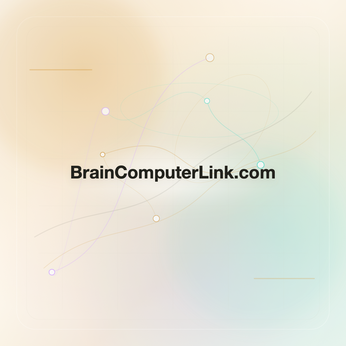 BrainComputerLink.com premium opalescent technology domain creative v9