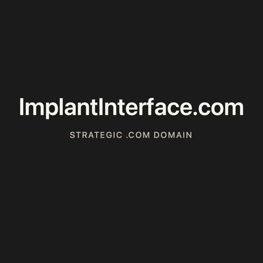 ImplantInterface.com strategic solid graphite clean domain creative 2026-06-26