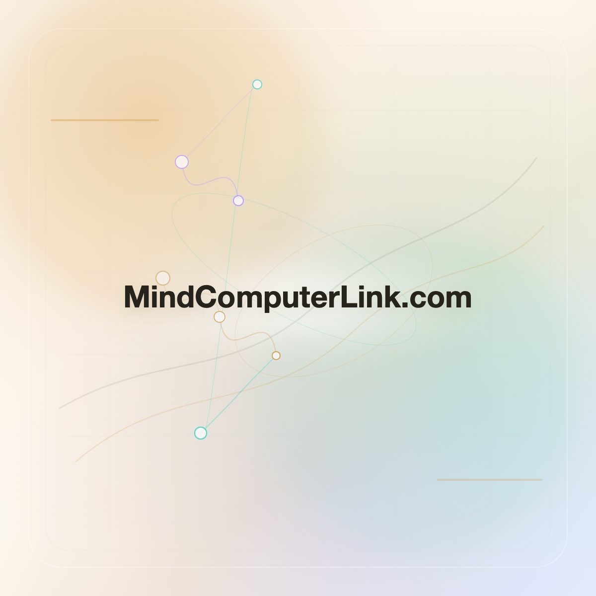 MindComputerLink.com premium opalescent technology domain creative v9