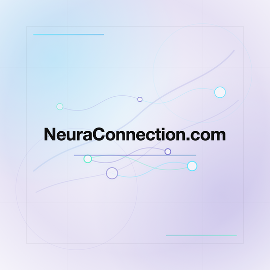 NeuraConnection.com premium centered domain banner v2