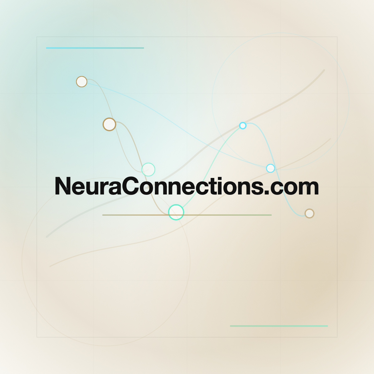 NeuraConnections.com premium centered domain banner v2