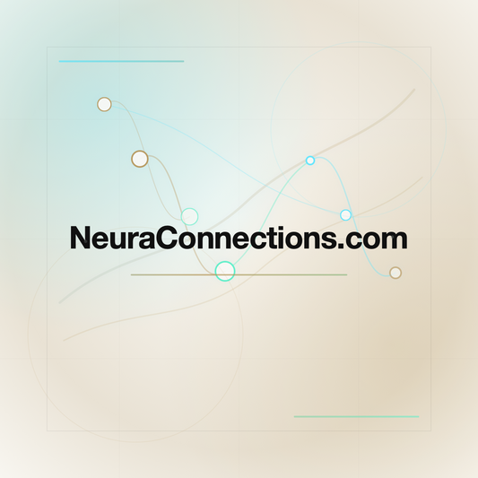 NeuraConnections.com premium centered domain banner v2