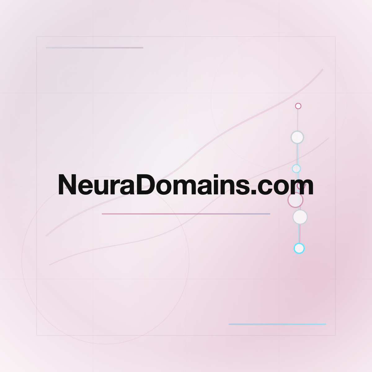 NeuraDomains.com premium centered domain banner v2