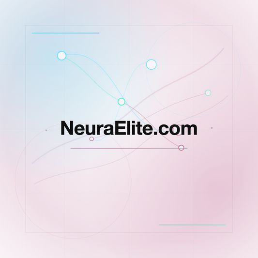 NeuraElite.com premium centered domain banner v2