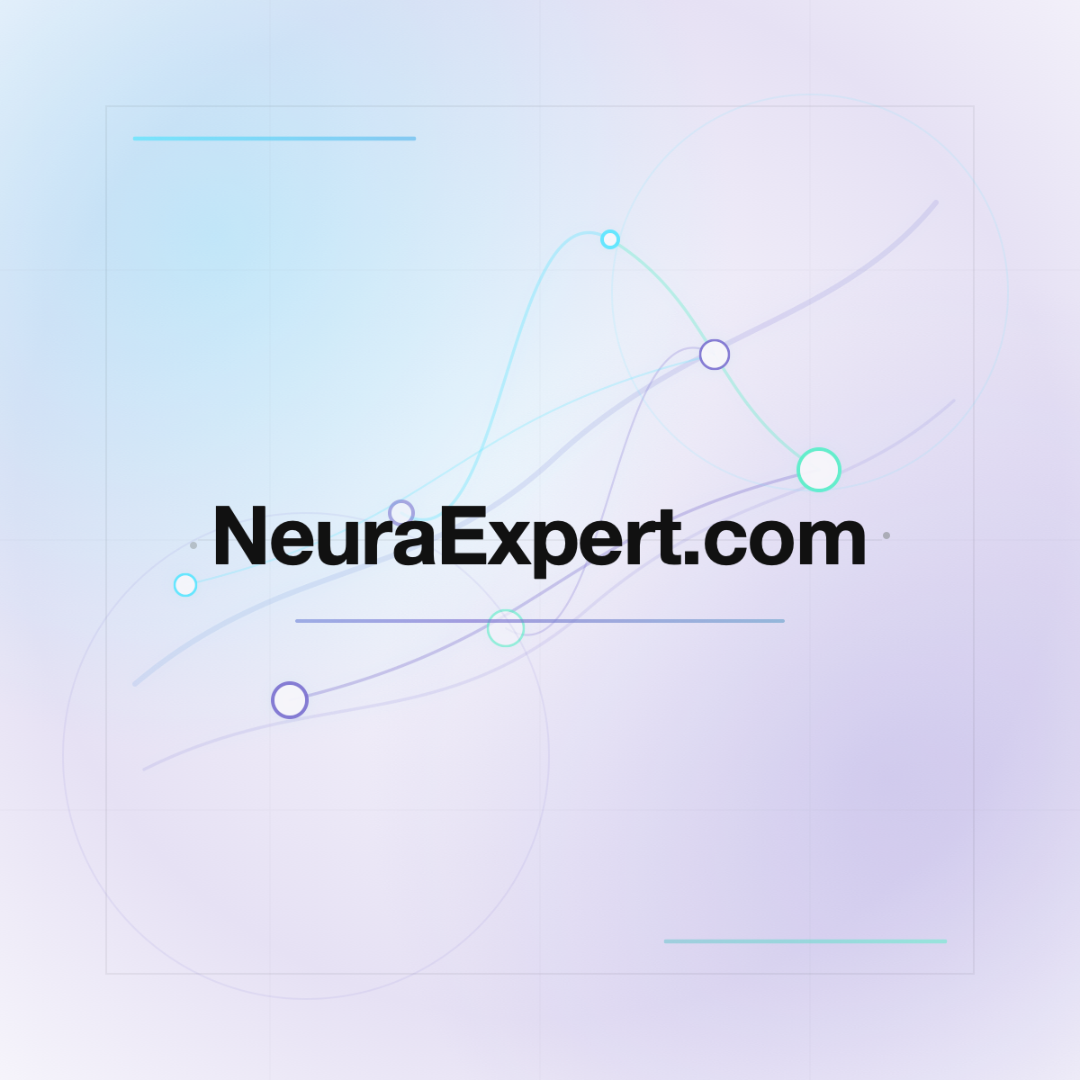 NeuraExpert.com premium centered domain banner v2