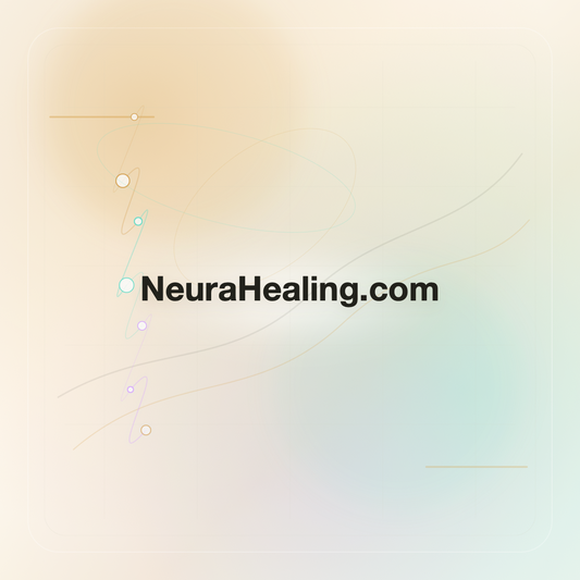 NeuraHealing.com premium opalescent technology domain creative v9