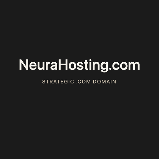NeuraHosting.com strategic solid graphite clean domain creative 2026-06-26