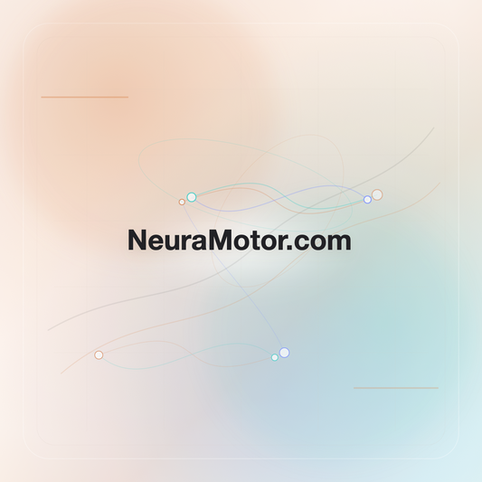 NeuraMotor.com premium opalescent technology domain creative v9