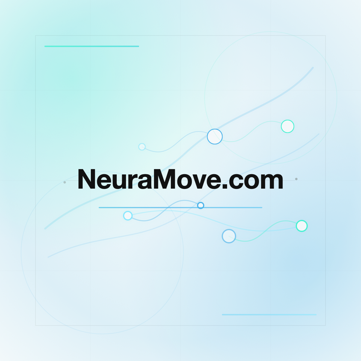 NeuraMove.com premium centered domain banner v2