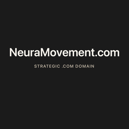 NeuraMovement.com strategic solid graphite clean domain creative 2026-06-26