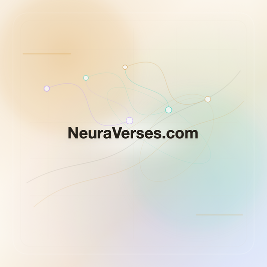 NeuraVerses.com premium opalescent technology domain creative v9