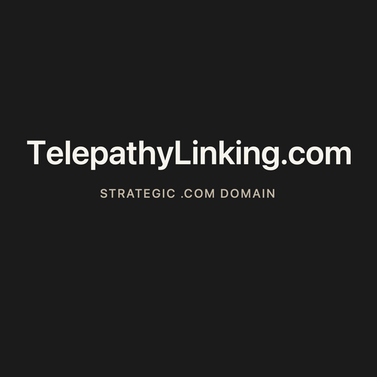 TelepathyLinking.com strategic solid graphite clean domain creative 2026-06-26